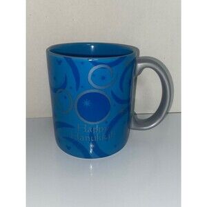 Disney Parks Happy Hanukkah Blue Mickey Mug